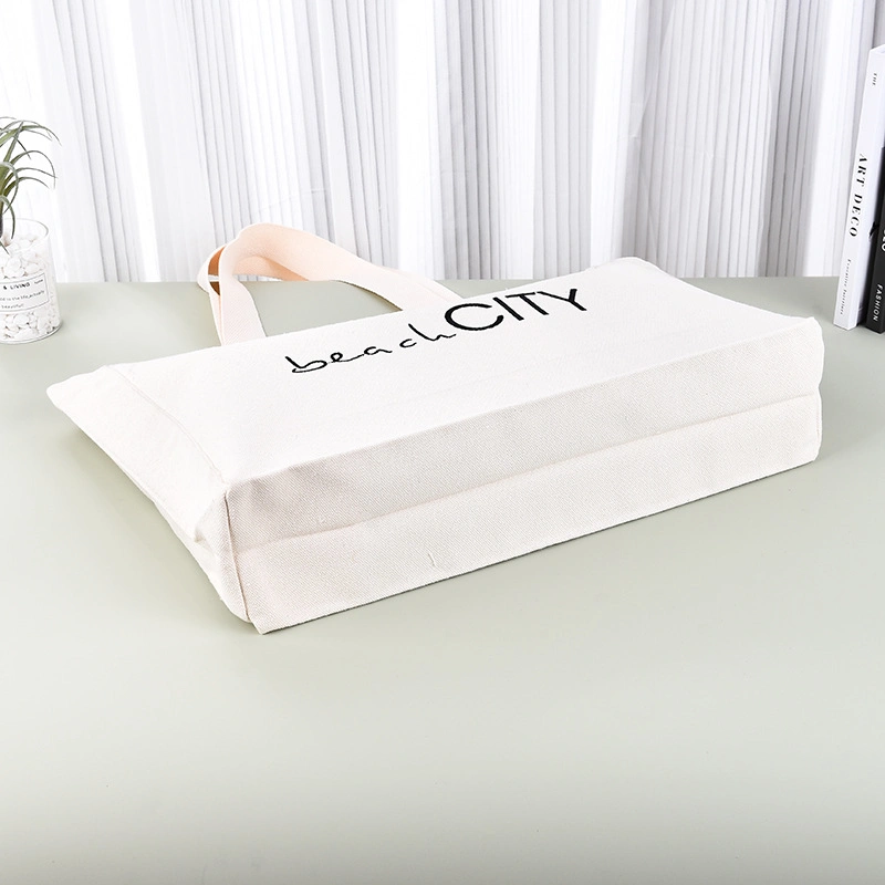 Customized Small Fresh Canvas Bag Korean Edition Shoulder Bag Women′s Art Handbag Student Leisure Large Capacity Shopping Bag