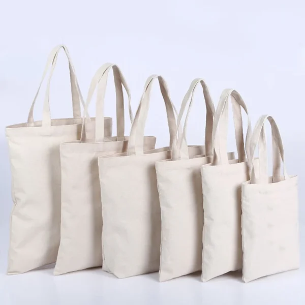 Customized with Your One Color Logo Print Tote Bag - Image 6