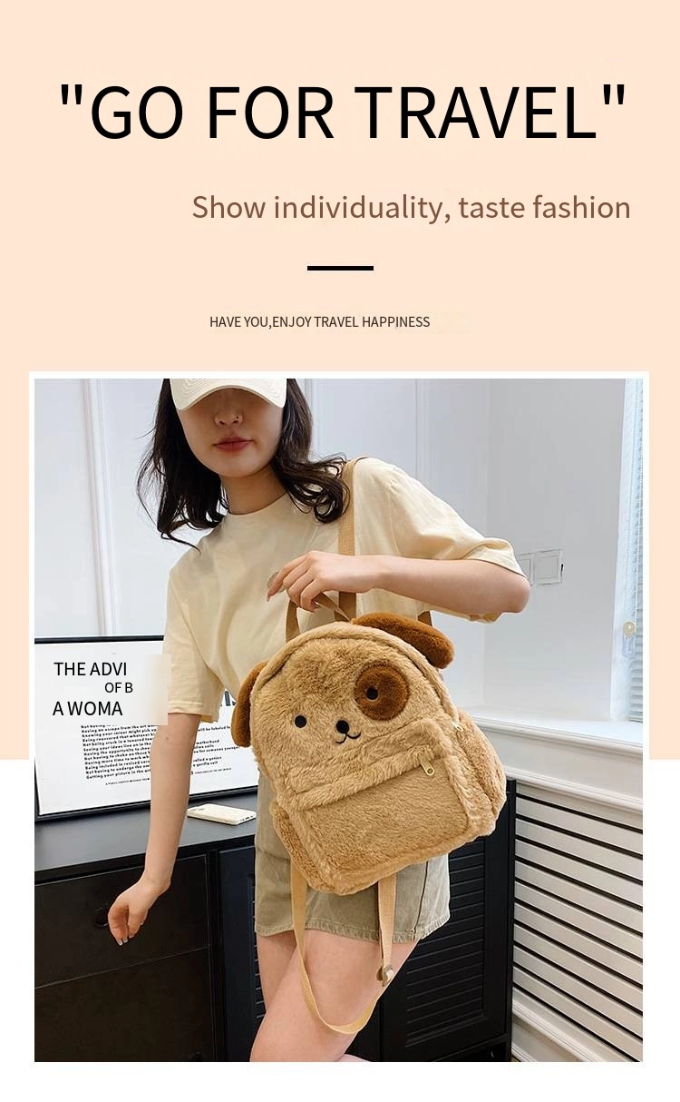Cute Cartoon Bear Plush Backpack Children Adult Backpack Bear Girl Bag