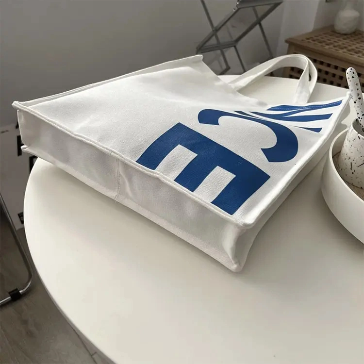 Cute Women&prime;s Ladies Girl Fashion Outer Daily Organic Tote Shopping Cotton Canvas Bag