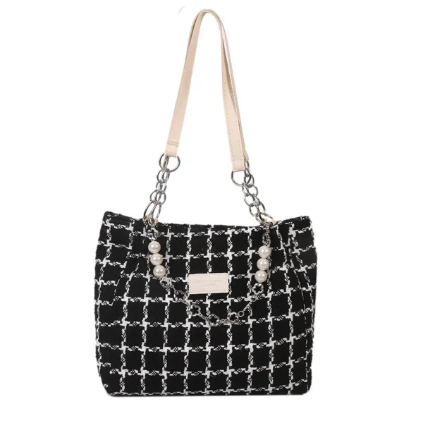 Early Autumn Fashion Casual One Shoulder Minimalist Bag for Class Commuting Tote Bag - Image 4
