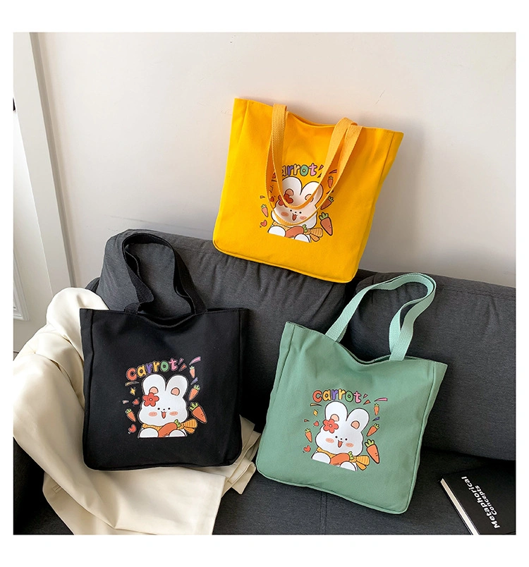 Factory Customized Canvas Bag Shoulder Tote Bag Shopping Bag