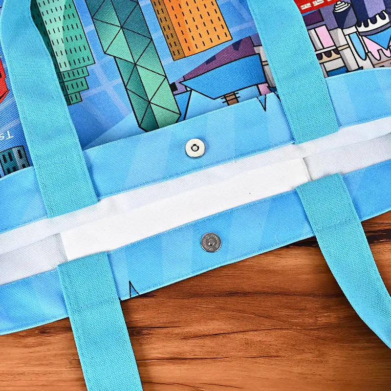 Factory Sale Custom New Canvas Bag Pack Tote Bag Organic Cotton Customised Tote Bag