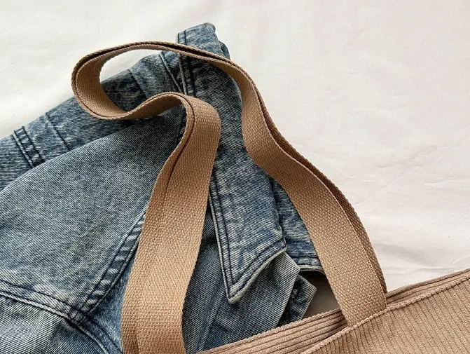 Fashion Casual Shoulder Bag Korean Edition Casual Handheld Tote Bag Trendy Large Capacity Bag for Women