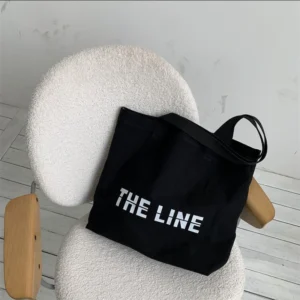 Fashion Women′s Bag Single Shoulder Canvas Tote Bag Printed Large Capacity - Image 3