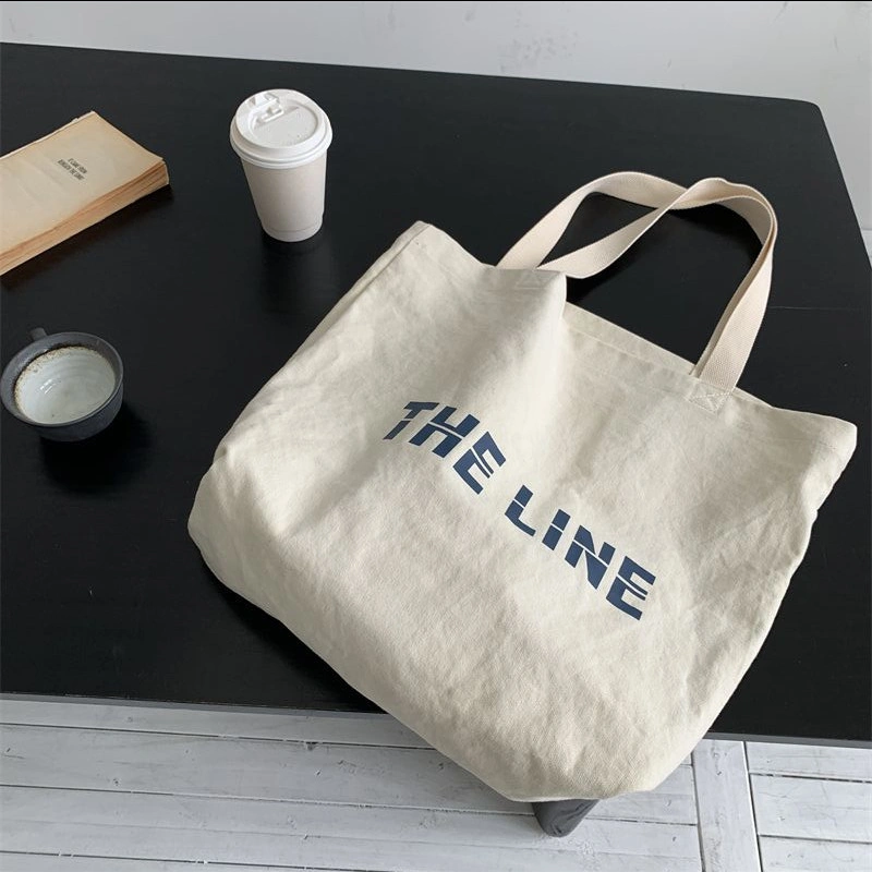 Fashion Women′s Bag Single Shoulder Canvas Tote Bag Printed Large Capacity