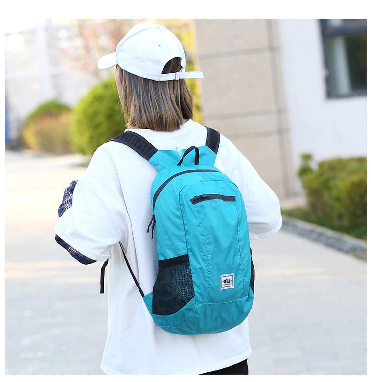 Folding Bag Outdoor Backpack Large Capacity Lightweight Travel Bag