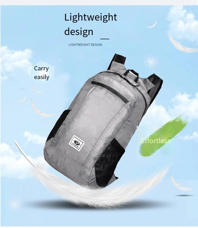 Folding Bag Outdoor Backpack Large Capacity Lightweight Travel Bag
