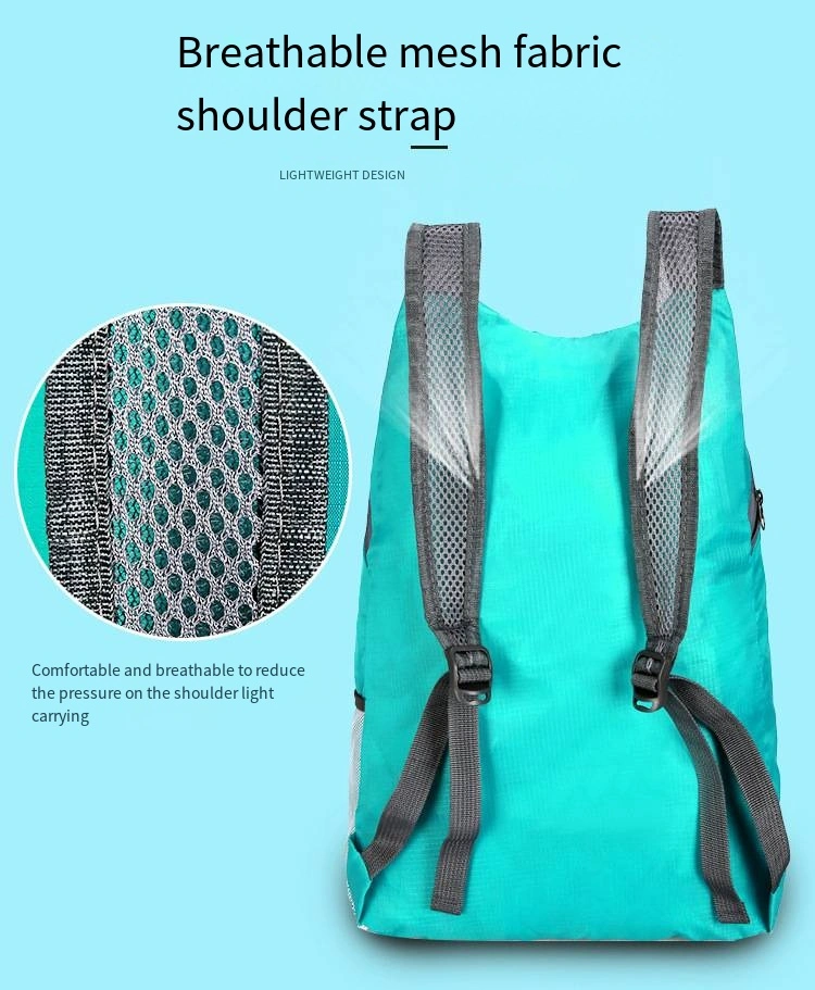 Folding Bag Ultra-Light Portable Travel Bag Waterproof Backpack Outdoor Sports Backpack