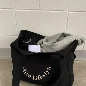 Friendly Oversize Custom Logo Organic Reusable Cotton Shopping Bag Canvas Tote Bag - Image 6