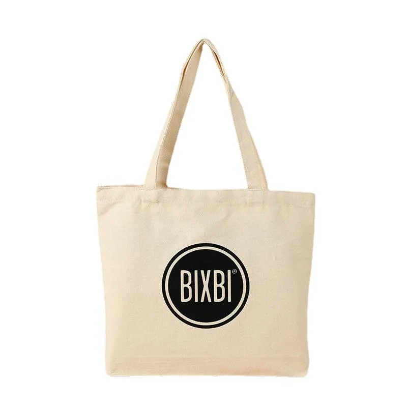 Grocery Cotton Tote Cloth Eco Bag Foldable Reusable Grocery Bag Large Heavy Duty Canvas Grocery Tote Bag with Logo