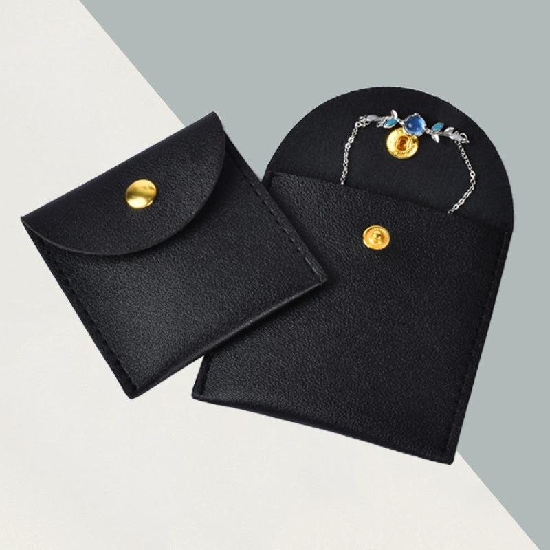High End Custom Logo Jewellery Earring Bracelet Necklace Pouch Packaging Bag Drawstring Microfiber Jewelry Pouches