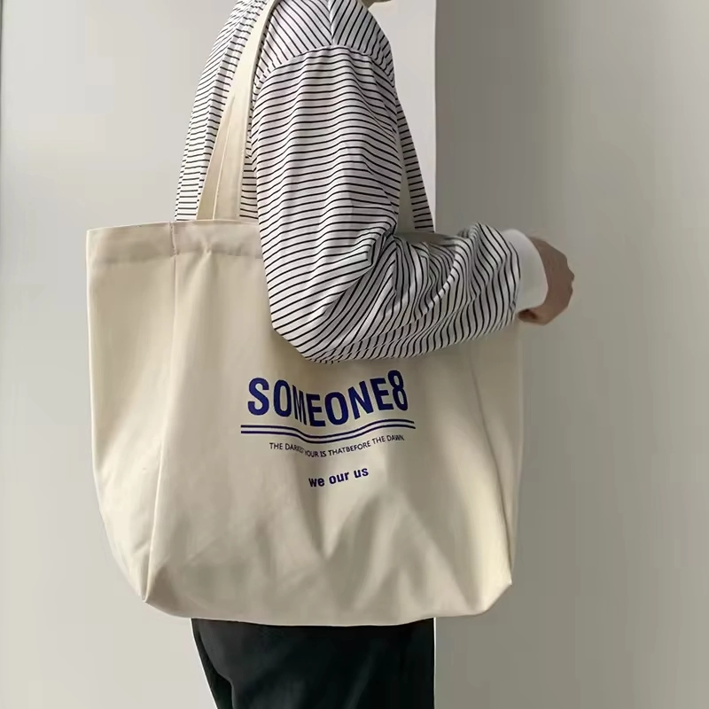 High Quality Custom Printed Organic Cotton Canvas Tote Bag
