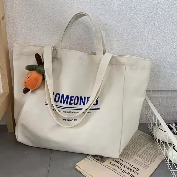 High Quality Custom Printed Organic Cotton Canvas Tote Bag