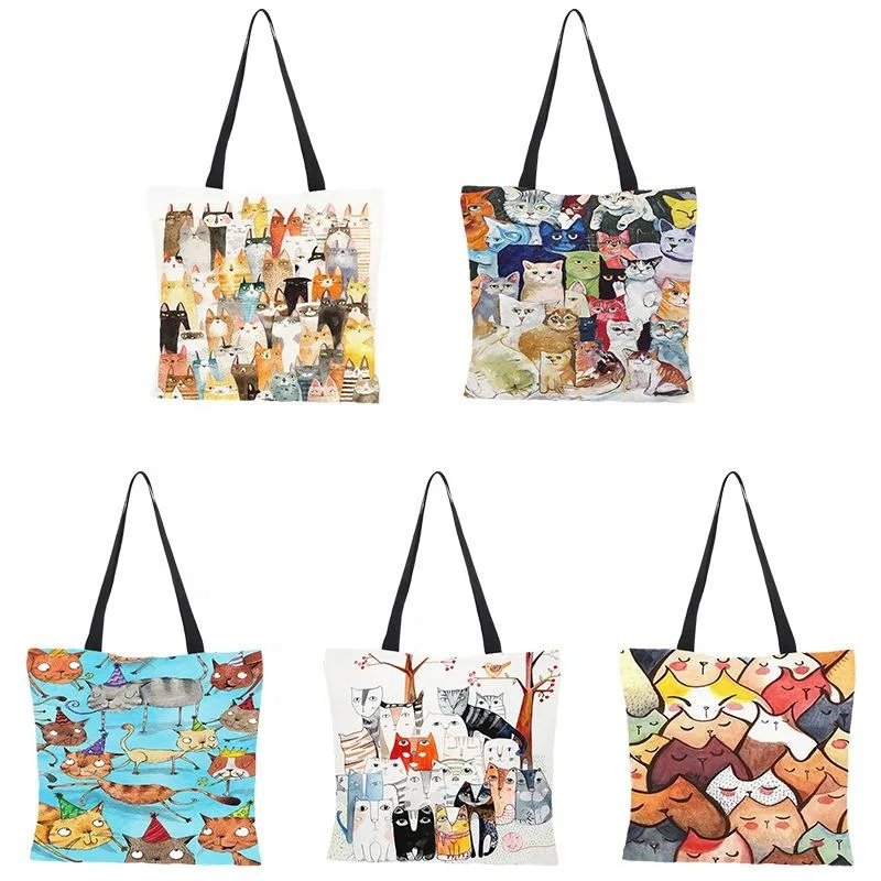 Hot Sale Canvas Bag Eco-Friendly Reusable Cotton Promotional Shopping Tote Bag with Custom Logo