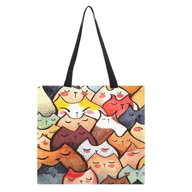 Hot Sale Canvas Bag Eco-Friendly Reusable Cotton Promotional Shopping Tote Bag with Custom Logo