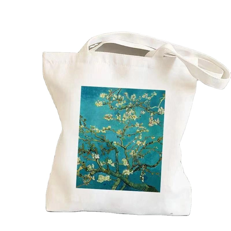 Hot Sale Custom Cotton Canvas Shoulder Tote Bag with Logo Shopping Bag Canvas Bags - Image 4