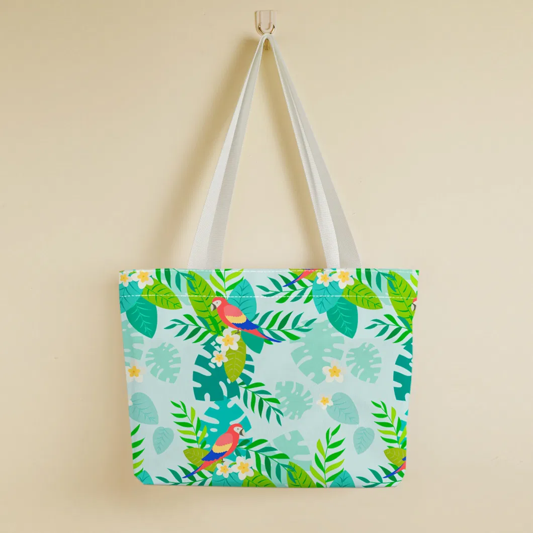 Hot Sale Custom Printing Shopping Bag Reusable Women Tote Bag