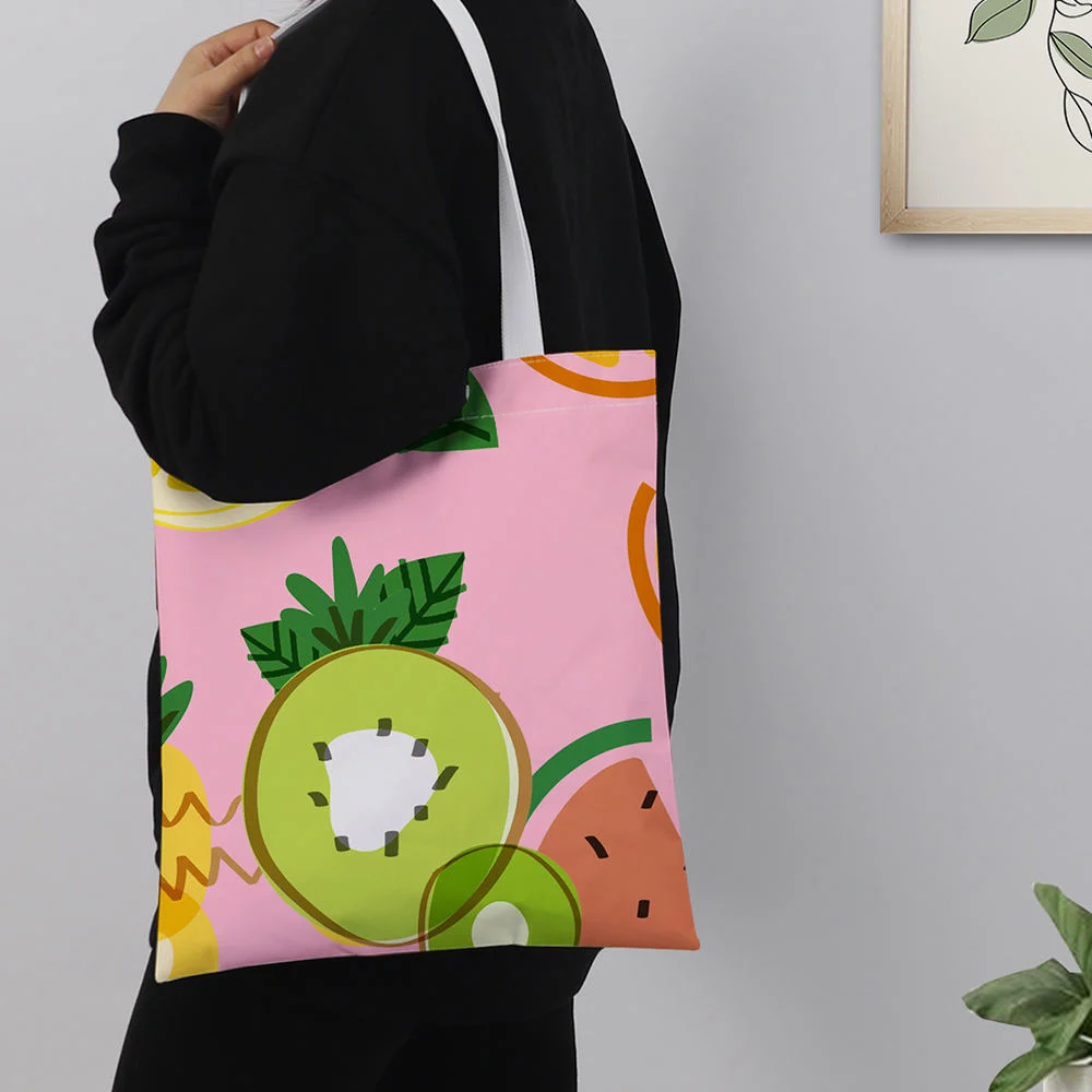 Hot Sale Custom Printing Shopping Bag Reusable Women Tote Bag