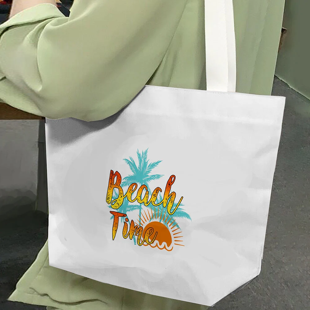Hot Sale Custom Printing Shopping Bag Reusable Women Tote Bag