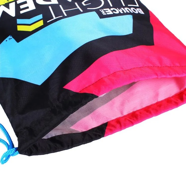 Hot Sale Drawstring Bag Polyester Drawstring Travel Bag