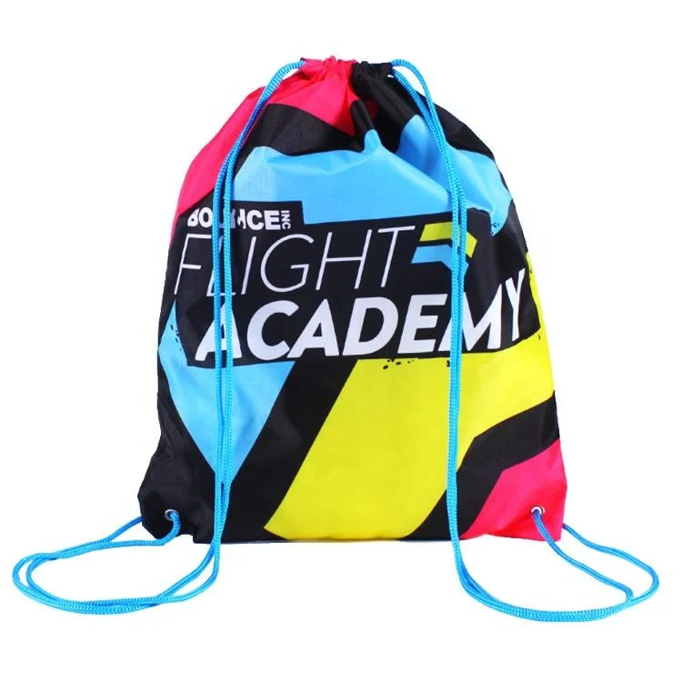 Hot Sale Drawstring Bag Polyester Drawstring Travel Bag