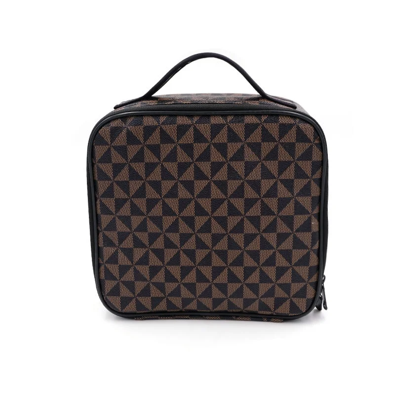 Hot Sale High-Capacity Makeup Case Travel Brush Organizer Cosmetic Toiletry Bag