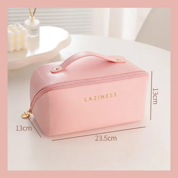 Hot Sale Large Capacity Travel Cosmetic Bag Multifunctional Storage Makeup Bag PU Leather Makeup Bag