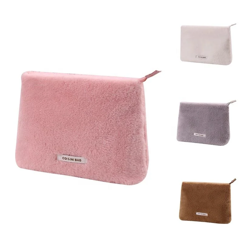 Hot Sale Travel Makeup Bag Cosmetic Storage Bag Furry Bags