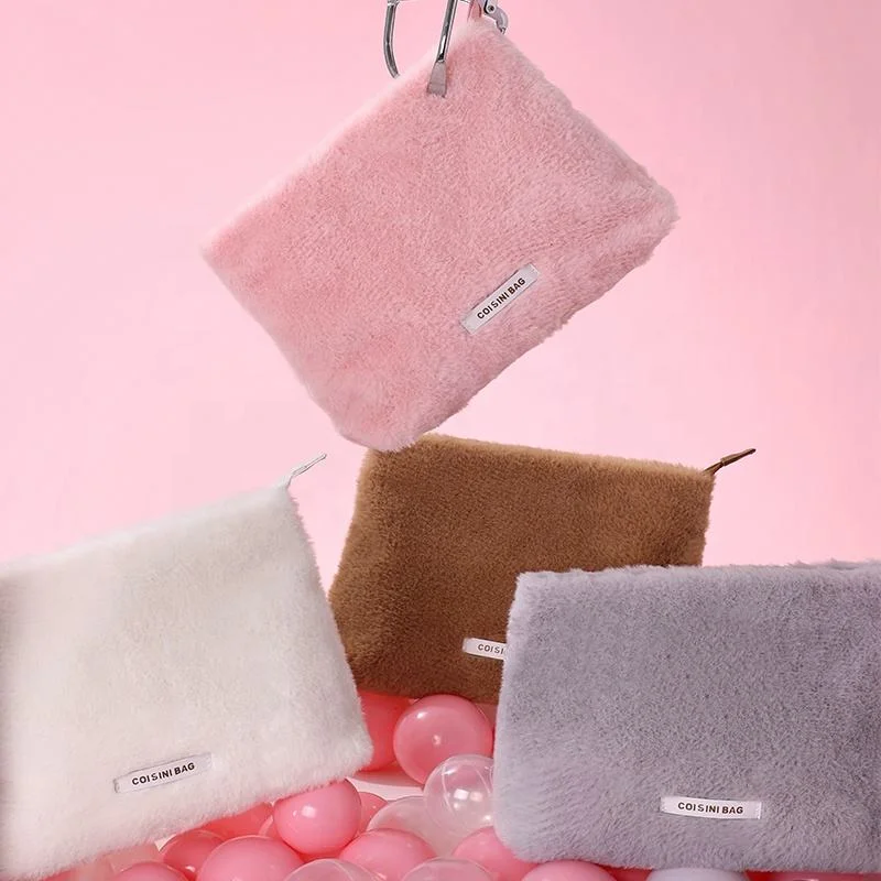 Hot Sale Travel Makeup Bag Cosmetic Storage Bag Furry Bags