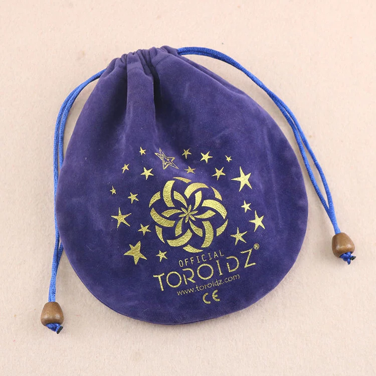 Hot Selling Custom Luxury Velvet Jewelry Bag Pouch Suede Pouch Gift Jewelry Display Packaging for Jewelry
