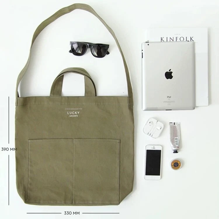 Hot Selling Fashion Reusable Tote Bags Customized Eco Friendly Large Capacity Canvas Bag Tote Women Canvas Bags