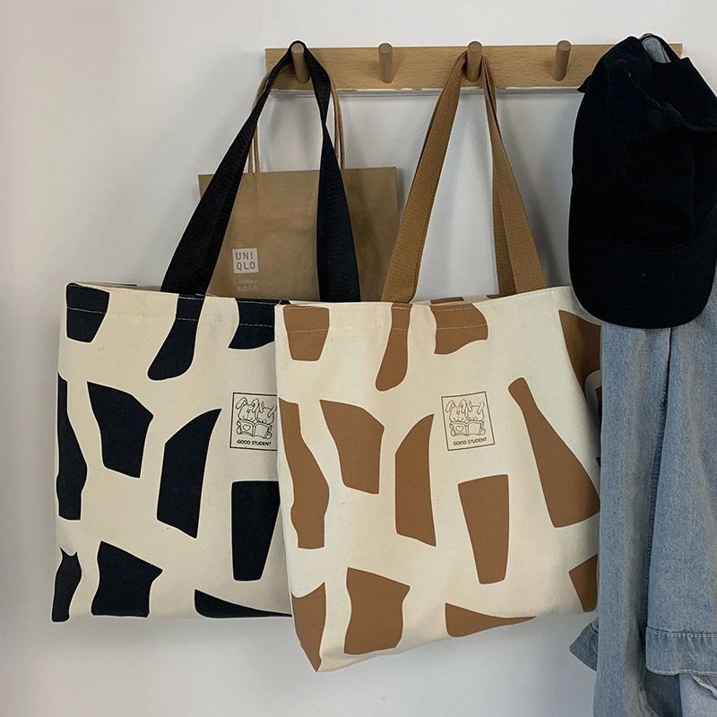 Ins Sail Canvas Bag Class Art Tote Bag Shoulder Bag
