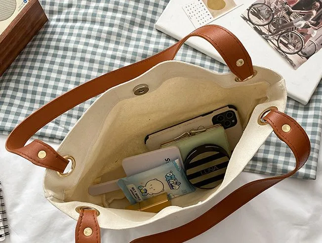 Korean Version of Fashionable Cartoon Cute Animal Print Crossbody Bag Shoulder Bag