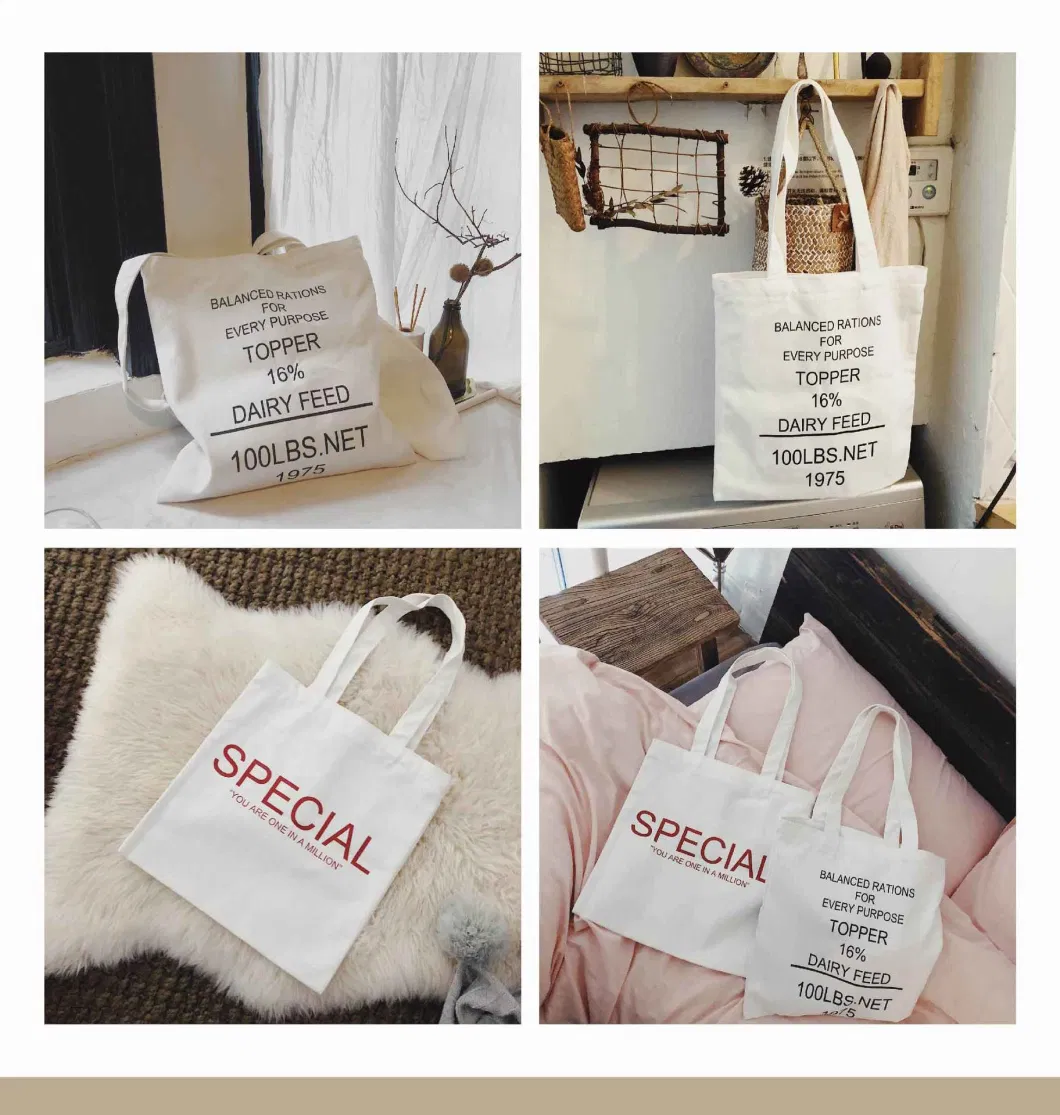Large Capacity Student Tote Bag Custom Made Canvas Bag Canvas Tote Bag Alphabet Art Canvas Bag