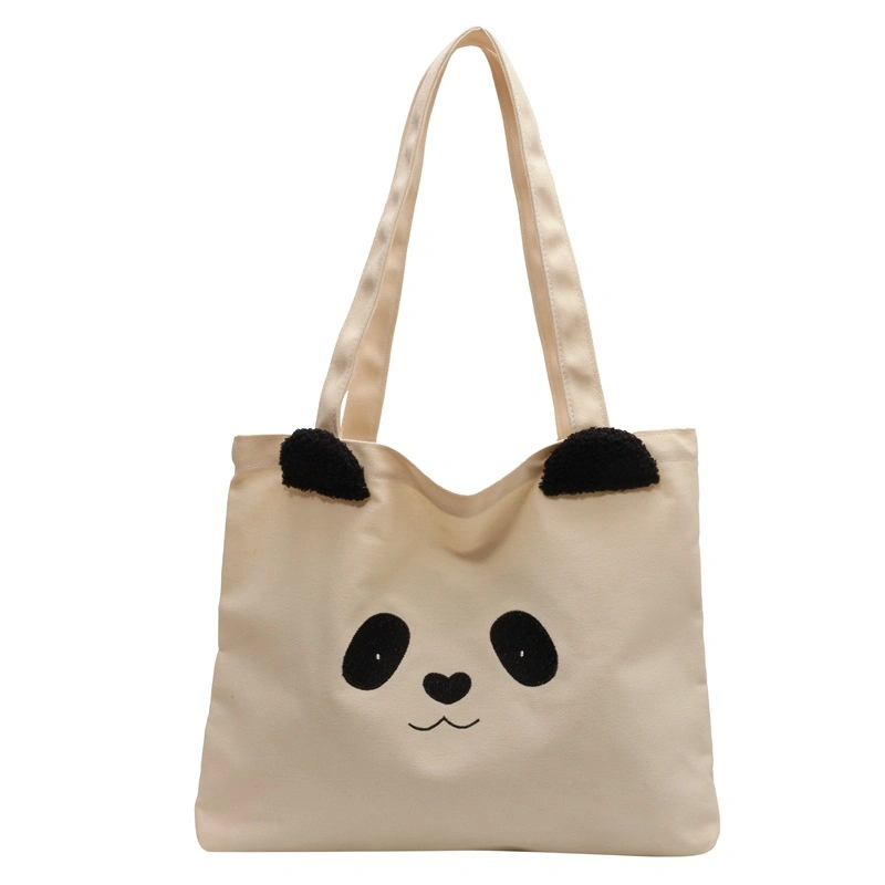 Large Capacity Teddy Bear Student Shoulder Bag Cute Women&prime;s Commuting Tote Bag Fashionable Shoulder Handbag