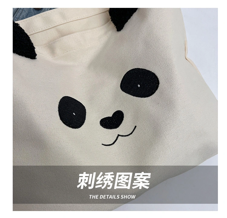 Large Capacity Teddy Bear Student Shoulder Bag Cute Women&prime;s Commuting Tote Bag Fashionable Shoulder Handbag