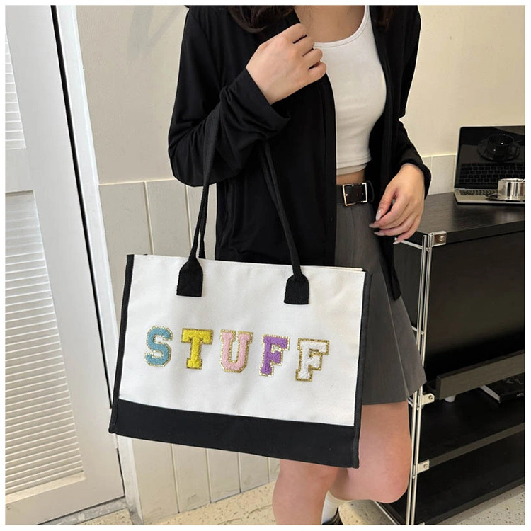 Leisure Trendy Shoulder Bag Fashionable Minimalist Handbag Personalized Large Capacity Tote Bag