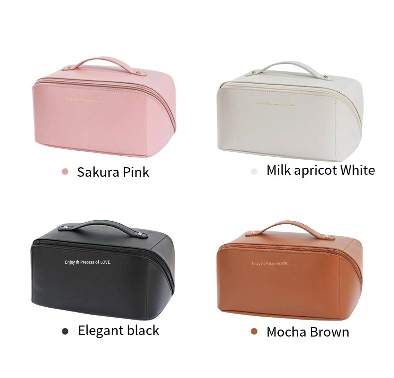 Makeup Bag Pillow Bag Travel Storage Bag Toiletry Bag PU Makeup Bag