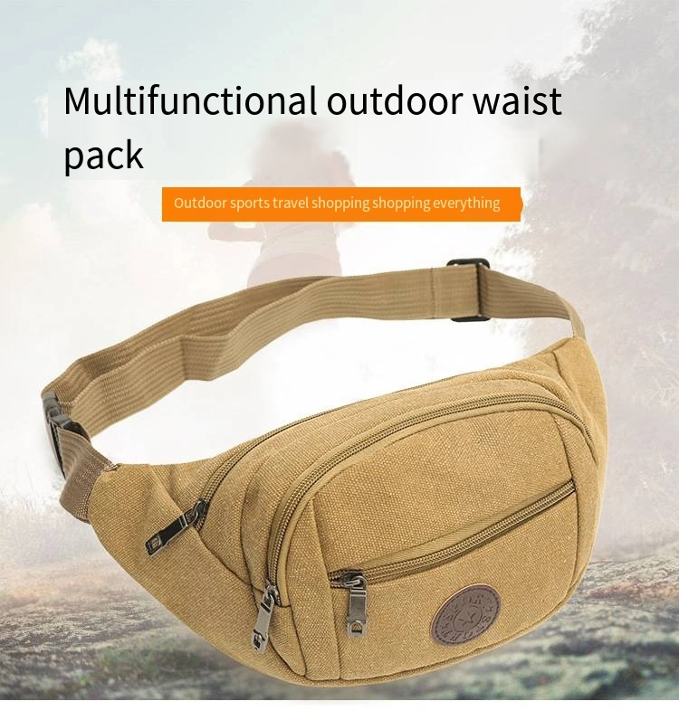 Men&prime;s Waist Pack Outdoor Mountain Bike Mountain Mobile Phone Chest Bag