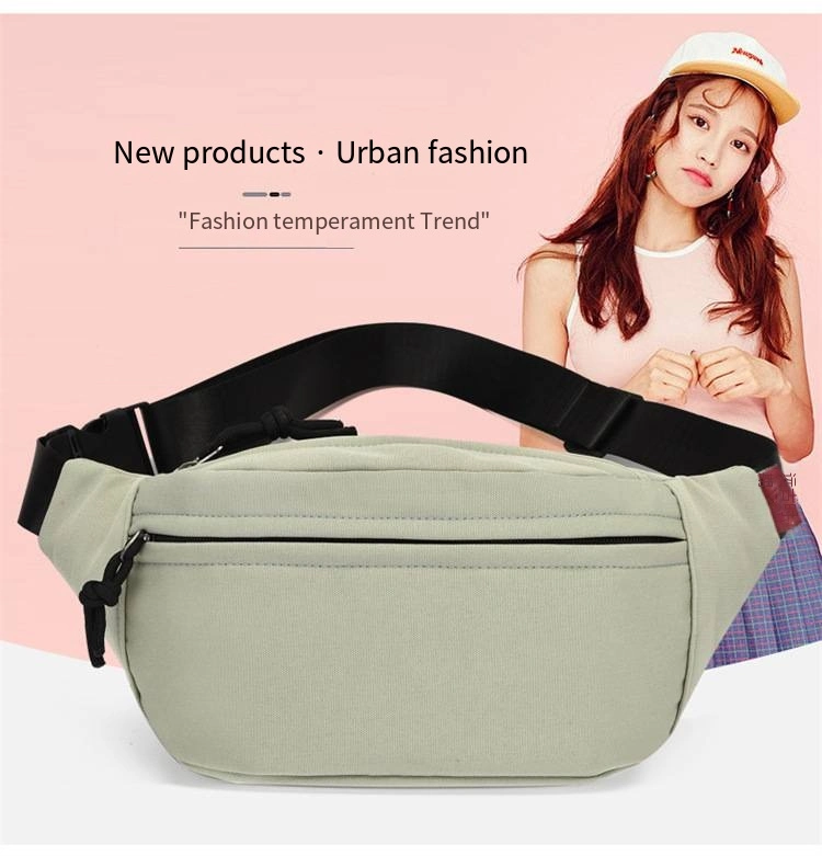 New Fanny Pack Women&prime;s Oxford Crossbody Bag Outdoor Sports Chest Bag