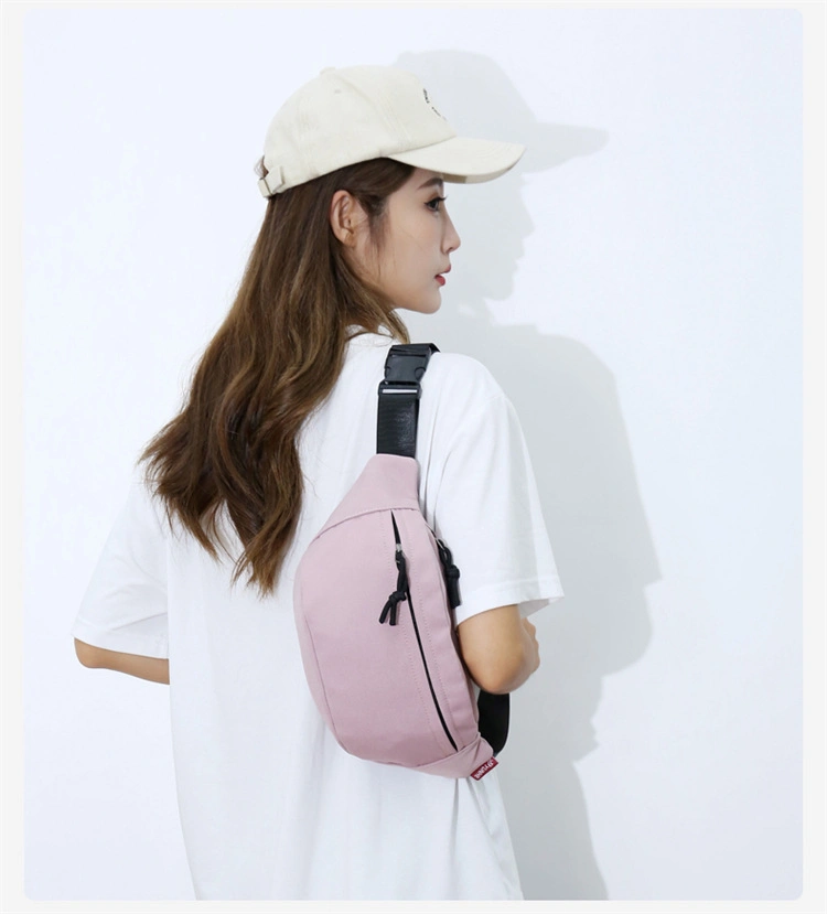 New Fanny Pack Women&prime;s Oxford Crossbody Bag Outdoor Sports Chest Bag