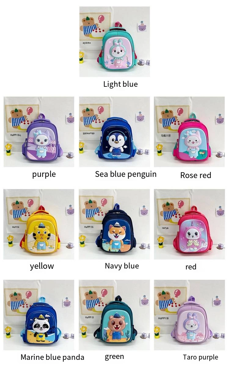 New Kindergarten Schoolbag EVA Hard Shell Backpack Waterproof Portable Children&prime;s Schoolbag