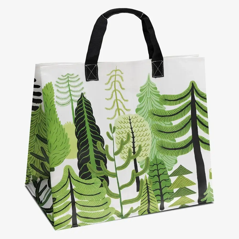 Non Woven Bag Custom Logo Printed Eco Bags Durable Handled Laminated PP Woven Bag