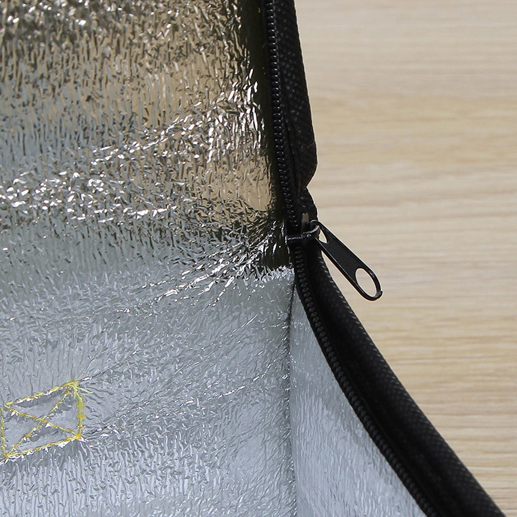 Non-Woven Insulation Bag Pearl Cotton Aluminum Foil Cooler Bag Customized