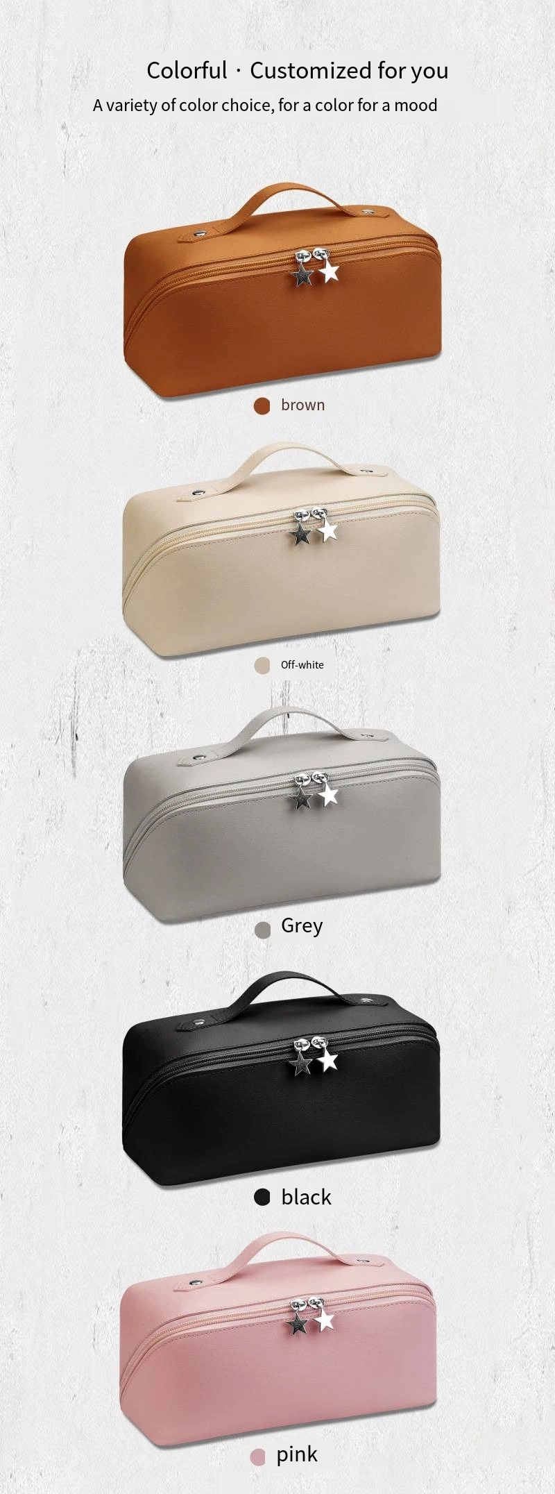 Pillow Bag Fashion Toiletry and Makeup Bag Storage and Organizing Cosmetics Bag