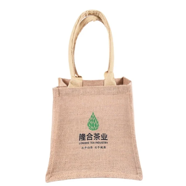 Portable Linen Bag Shopping Bag Can Be Printed - Image 5