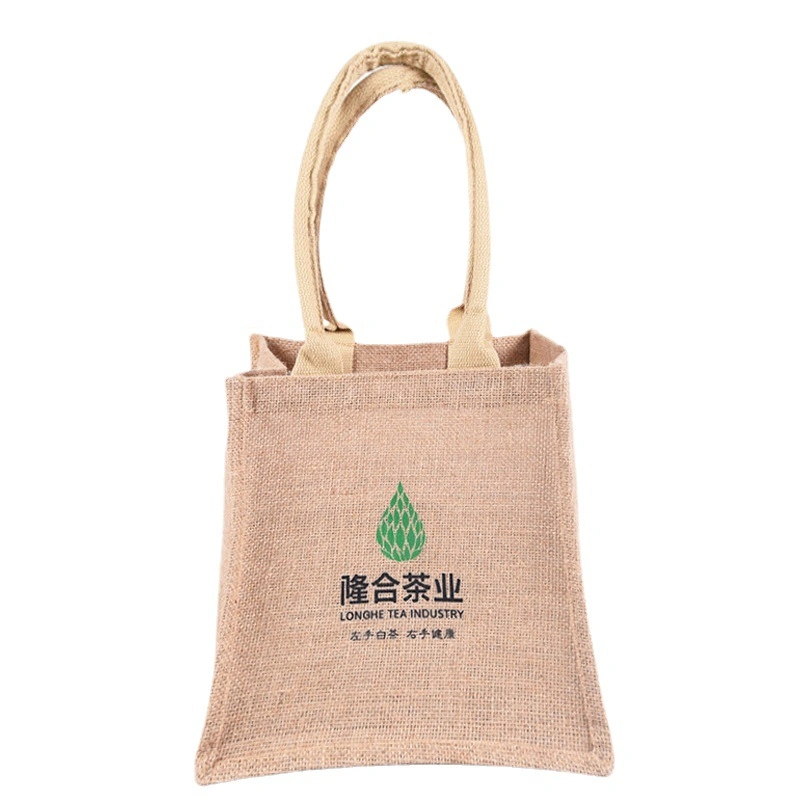 Portable Linen Bag Shopping Bag Can Be Printed