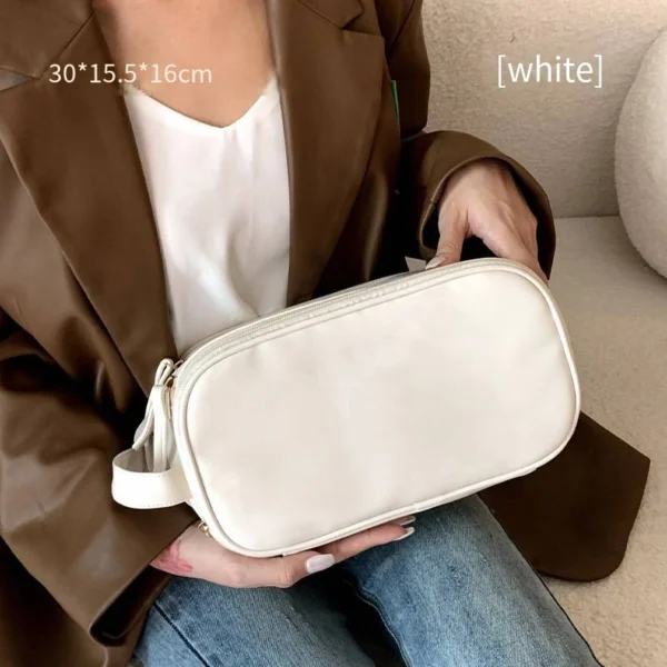 Portable Makeup Bag Makeup Brush Toiletries Skincare Travel Super Hot Storage Bag - Image 4