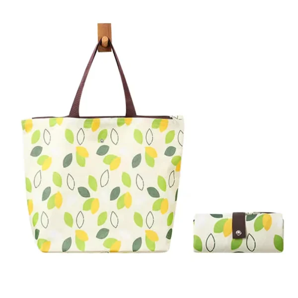 Portable Oxford Shopping Bag Waterproof Foldable Portable Oxford Bag